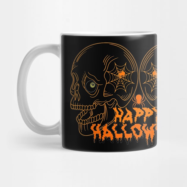 Halloween Spirit Skull by viviUk